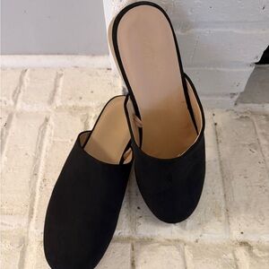 Aerie Black Women's Mules